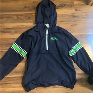 Seahawks PINK brand pullover jacket